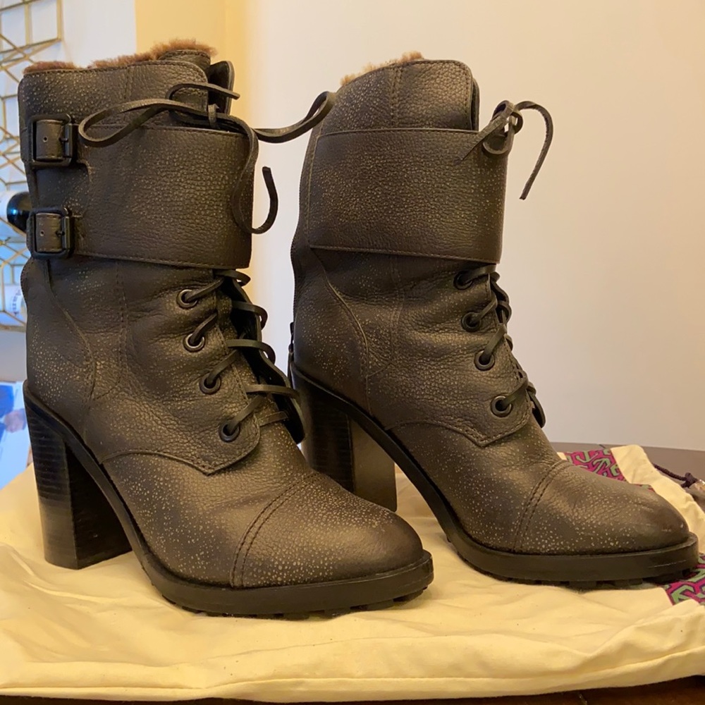 Tory Burch Leather Boots